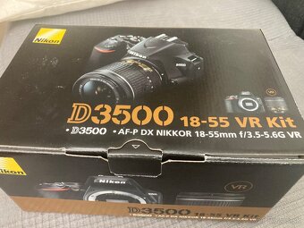 Nikon D3500 + 18–55mm VR + 70–300mm VR – ako nový - 2