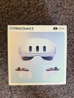 Meta Quest 3 512GB Virtuálna Zmiešaná Realita - 2