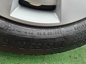 Zimná sada VW - 5x112 R16 + Continental 205/55 r16 - 2