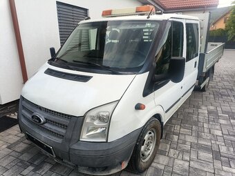 Ford Transit valník 2kabina 2.2d 114kw - 2