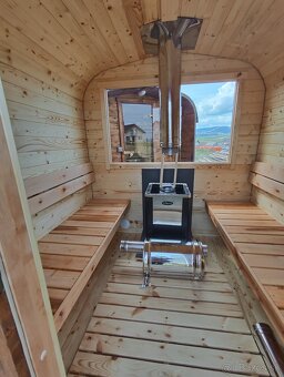 Sudová sauna - sudové sauny - štvorcová sauna - 2
