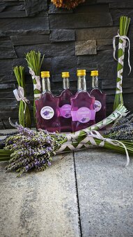 Domáci levanduľový sirup - 2