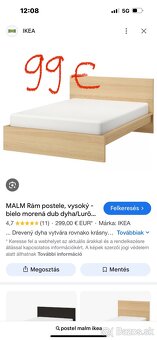 IKEA MALM postel - 2