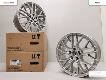 Škoda Octavia, Yeti, Superb alu disky 5x112 R16 6,5J ET44 12 - 2
