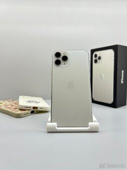 iPhone 11 PRO SILVER NOVÁ BATÉRIA 100% - 2