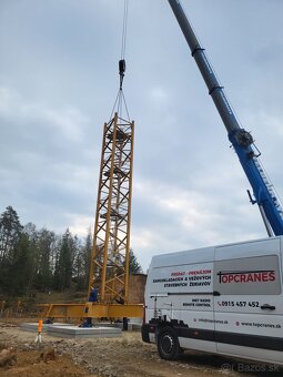 Vežový stavebný žeriav Soima 6018TL - 2