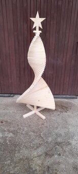 Drevený vianočný stromček - 2