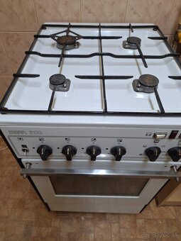 Sporák MORA 2135 – plynová varná doska + elektrická rúra - 2