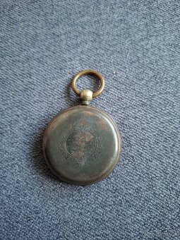 Staré vreckové hodinky 2 - strieborný obal - 2