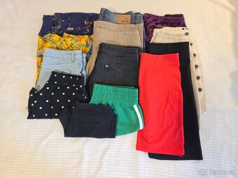 Balík oblečenia topy + nohavice S - 164cm - 2