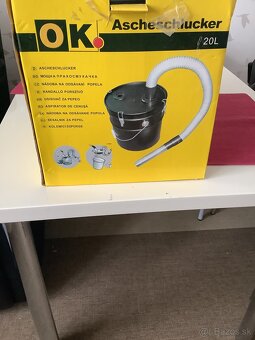 Nadoba  na odsávanie. Popola. Nová - 2