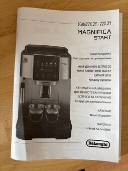 Predám automatický kávovar De'Longhi Magnifica Start - 2