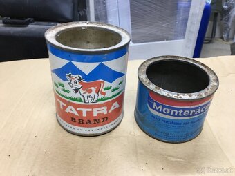 Staré plechové dôzy - 2