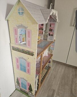 Detský drevený domček na hranie - 2