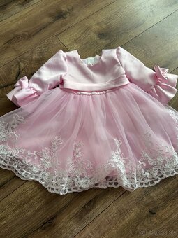 Spoločenské šaty 9-12M - 2