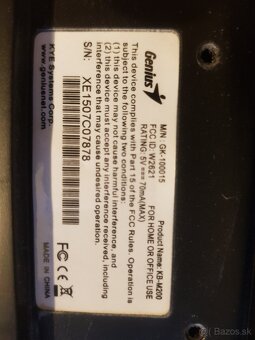 Klavesnica Genius KB-M200 - 2