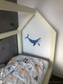 Detska domcekova postel Montessori - 2