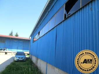 Oceľová, zateplená hala, 200 m2, Zvolen - 2