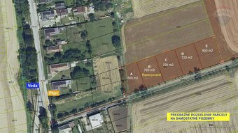 Pripravované, nové pozemky v Norovciach – ideálne rozmery, v - 2