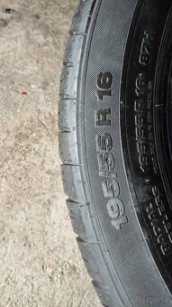 2X ZANOVNE LETNE PNEU.195/55R16 CONTINENTAL - 2