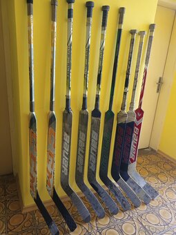 Opravované brankárske hokejky, vše kompozitky, vše klas.gard - 2