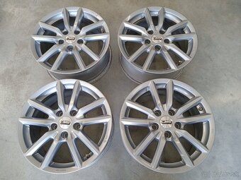 ALU 5x112 R16 7J ET35 CMS OCELOVA METALIZA - 2