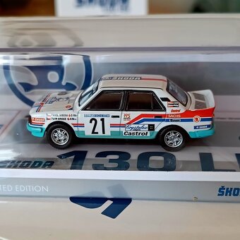 REZERVACE - Škoda 130 LR n. 21 rally Bohemia 1986 - nové - 2