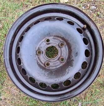 Plechové disky R15 5x112 6J - aj na KS - 2