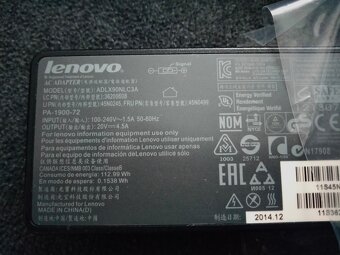 nová originálna nabíjačka na ntb Lenovo,hranatá koncovka 90W - 2