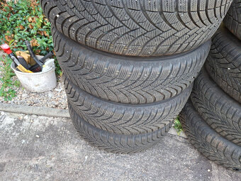 plechové disky "VW" 5x112 16" pneu 205/60 r16 - 2