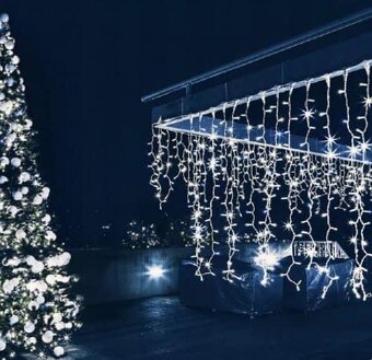 Vianočné led osvetlenie -flash efekt 25 m - 2