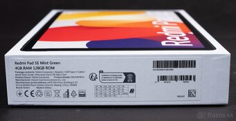 Predám 11" tablet Redmi Pad SE - 2