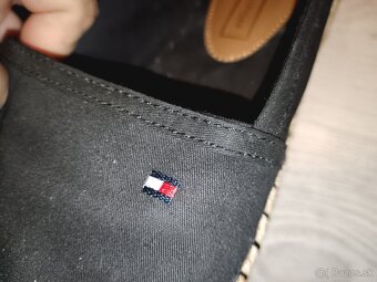 Espadrilky čierne veľ. 40 zn. Tommy Hilfiger - 2