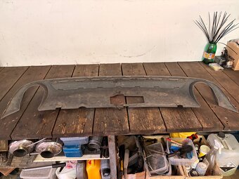 Audi a6 c6 sline zadný difuzor - 2