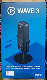 Elgato Wave 3 USB mikrofón streamovanie podcast - 2