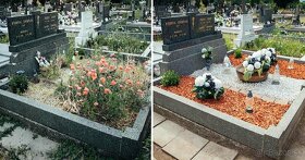 Starostlivosť o hroby úprava čistenie hrobov - 2