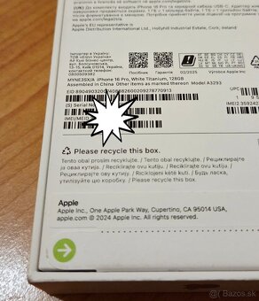 Apple iPhone 16 Pro 128GB white - 2