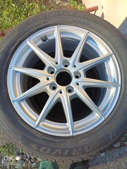 Alu disky 5x112 r16 + NOVÉ zimné pneu - 2
