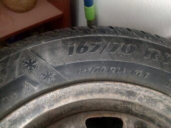 165 / 70 R14 zimné - 2