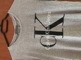 CALVIN KLEIN originál sive damske tricko S/M - 2