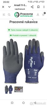 Ansell 11-561 Hyflex Pracovné rukavice - 2