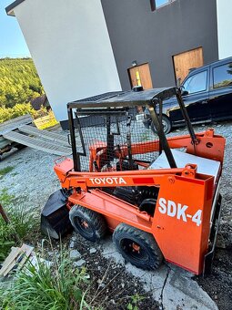 Toyota SDK4 šmykový nakládač - 2