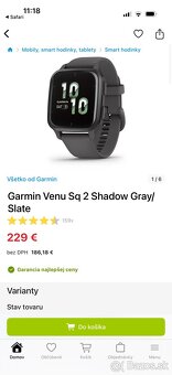 Smartwatch Garmin Venu Sq 2 Shadow - 2
