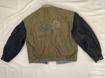 obojstranná jeans bunda Levis - 2