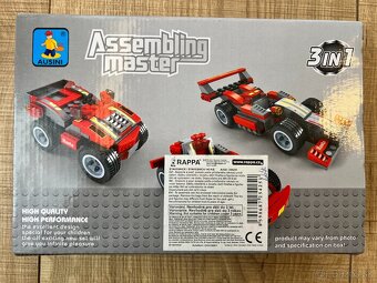 Stavebnica AUSINI Assembling Master 3v1 (143 ks) – NOVÁ - 2