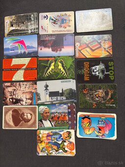 Zberateľské telefónne karty (sada) - 2