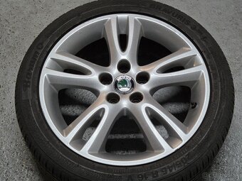 sada 16" ŠKODA (5x100) + 6x pneu - 2