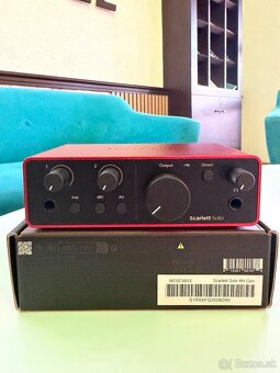 Focusrite Scarlett Solo 4th Gen - 2