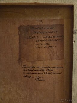 Obraz Bedřich Hoser-Zátišie - 2