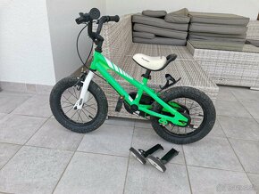 Detský bicykel RoyalBaby FREESTYLE 14" zelená ( - 2